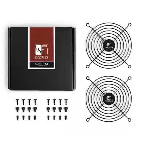 Noctua Na-FG1-12 Sx2 Fan Iron Network Reducing Noise And Performance Losses Compatible With All Squa