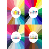 ส่งจากกทม ลดพิเศษเปิดร้าน Personal Color personalcolor personal color test เพอเซอนอล คัลเลอร์ ทดสอบส