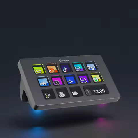 Ulanzi D200 Production Console and Studio Controller for Gaming/Office/Livestreaming/Content Creatio