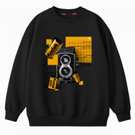 STREET PREMIUM Sweater Crewneck Oversize Korea Premium Pria Wanita | Kodak Style | Adem & Nyaman Unt