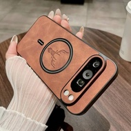 Luxury Leather Case for Google Pixel 10 9A 10 9 Pro XL 8 7 Pro 8A 7A Pixel10 Pixel10Pro XL Magnetic 