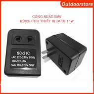 Japanese 220v to 110v power adapter | Convert 220v to 110v power source | Power converter 220v to 11