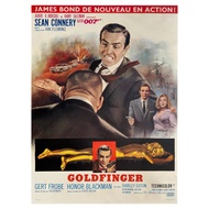 Jean Mascii French James Bond Goldfinger Movie Poster