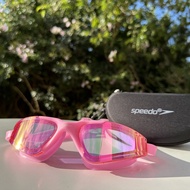 Speedo ˉ Medium To Large Frame Swimming Goggles Anti Fog Coating Anti Glare Swimming Goggles Eye-cat