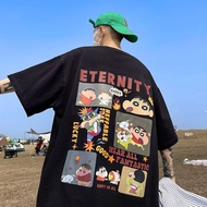 CARTOON T-SHIRTS JAPANESE T-SHIRTS CRAYON SHIN CHAN T-SHIRTS OVERSIZE T-SHIRTS SML XL 2XL 3XL 4XL 5X