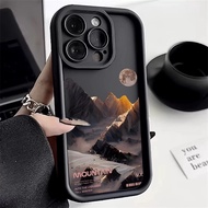 Mountain Lakes Landscape Phone Case For Samsung Galaxy S24 S23 S22 S21 Ultra Plus S23 FE A14 A13 A33 A53 A73 A32 A52 A72 A34 A54 5g Cover
