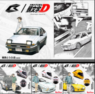 หมวกกันน๊อค Bilmola Limited X initial D ลาย AE86 TAKUMI, RYOSUKE, KEISUKE, REDSUN ขาว เหลือง  (สินค้