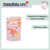 Guardian Kids Strawberry Head To Toe Wash Refill 450ml Ready Stock Malaysia