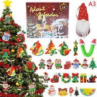 Orange Sunshine 24 Days Christmas Advent Calendar Gift Set Anti Stress Relief Fidget Kids Gift