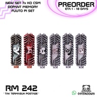 PREORDER NEW SET 7x  KO CSM Dopant Memory Fuuto PI Set Kamen Rider W Double