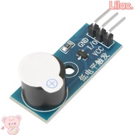 VIOLETLILAC 5Pcs Buzzer Module, Active 3.3V-5V Active Buzzer Module, Electronic Module 3 Wire System