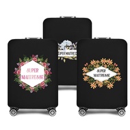 Sarung koper Cover koper Luggage Case Suitcase Cover Maitresse Pattern Elastic Luggage Dust Cover 18