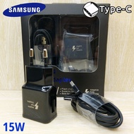 ที่ชาร์จ Samsung M11 15W Type-C ซัมซุง หัวชาร์จ(EU) สายชาร์จ 2เมตร Fast Charge ชาร์จเร็ว ชาร์จด่วน ของแท้ศูนย์