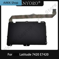 New Original Touchpad For Dell Latitude 7420 E7420 Touchpad Module Sensor Board with Cable Replaceme