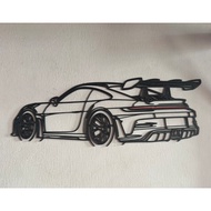Porsche 911 GT3 RS Wall Art Deco 3D