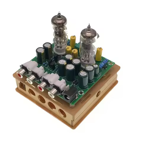 ABAC-Newest 6J1 Tube Preamp Amplifier Board Pre-Amp Headphone Amp 6J1 Valve Preamp Bile Buffer Diy K