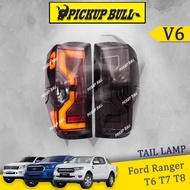 Ford Ranger Tail Lamp T6 T7 T8 XLT Wildtrak Raptor LED Tail Lamp Light/ Ranger Lampu Belakang/ Ranger tail lamp V6