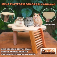 HAMSTER CAGE PLATFORM CLOUD TABLE HAMSTER CAGE DECORATION HAMSTER HABITAT ETC.