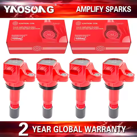 Ignition Coil For Honda Civic CR-V HR-V Acura 1.8L ILX 2.0L 30520-R1A-A01 30520R1AA01 UF672 099700-1