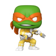 POP Funko Retro Toys Mikey as Yellow Ranger Teenage Mutant Ninja Turtles Vinyl Figure (Fall 2022 Sha