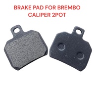 BRAKE PAD FOR BREMBO CALIPER 2POT