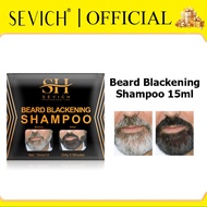 SEVICH Beard Dye Shampoo - Black
