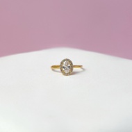 CINCIN TUNANG OVAL EMAS 916 BAJET