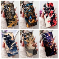 For OPPO A3 (Global) / A3x 4G / A3x 5G New Cool Dragon Phone Casing Oppo A3x 4G 5G A 3X A3 Soft Sili