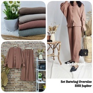 Batwing busui by clarke / setcel knit Clarke Batwing Busui/ clarke setcel/ pants suit lace setcel/ b