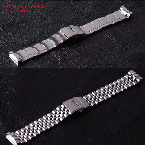 Watch Parts Solid 20mm Width Stainless Steel SBDX001 Diver Watchband Deployment Clasp Suitable For H