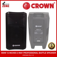 Crown PLX 12 Speaker / 2  Way Professional Baffle / 12inch Speaker / Original Crown Speaker