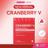 KITSUI Cranberry V | Vaginal Health Supplement | Food Supplement | Kesihatan Miss V | Halal