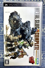 PSP 越南大戰 合集 合金彈頭 鋼鐵蟲師 METAL SLUG COMPLETE 橫向射擊 SNK作品 日版 K3