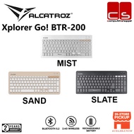 Alcatroz Xplorer Go BTR-200 Bluetooth AND Wireless Keyboard