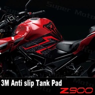 Motorcycle Accessories Sticker Frosted Decal Kit Fuel Tank Pad Protector Anti slip For Kawasaki z900
