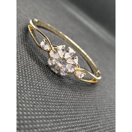 18k 金手镯 18k Gold Bracelet