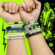 Billie Eilish Fan Support Bracelet Bad Guy Bad Guy Album Unique Fluorescent Color Friendship Bracele