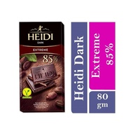 Heidi Dark Extreme Chocolate Bar - 85% Cocoa 80GM