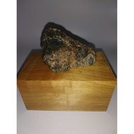 Taiwan West Coast Blue Blue+Taiwan Xiaonan Flashing Flower Pedestal Stone Weight 76g 64 * 43 * 36mm 