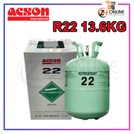 R22 Refrigerant 13.6KG Air Conditioner Gas R22 ACSON &amp; DAIKIN DEWPOINT &amp; DY &amp; FRESCO