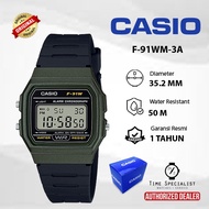 CASIO F-91WM Watch Original Official Warranty