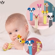 Cartoon Animal Hand Bell Rattle Soft Rattle Toy Baby Rattle Mobiles Baby Toys Cute Plush Bebe Toys 0-12 Months JP1