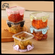 [8C15] Refrigerator Mini Storage Box Sauce Pile Take-out Fresh-keeping Box High-value Transparent Ch