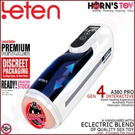 Leten A380 Pro IV 4Th Gen Auto Piston Handsfree Male Masturbator Electronic Sex Toys Onahole For Men Horn's Toy