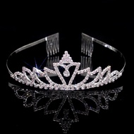 Women's Crown Headband Crown Headband Diamond Crown Women's Headband Children's Headband With Pearls