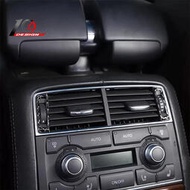 台灣現貨Audi 奧迪 A8 2004-2012 D3 D4軟碳纖維 後空調出風口皮帶輪開關蓋飾件貼