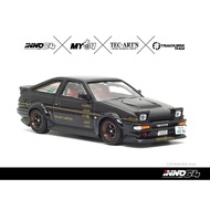 INNO64 1/64 Toyota AE86 TecArt's Black Limited Trackerz Fest Event Special