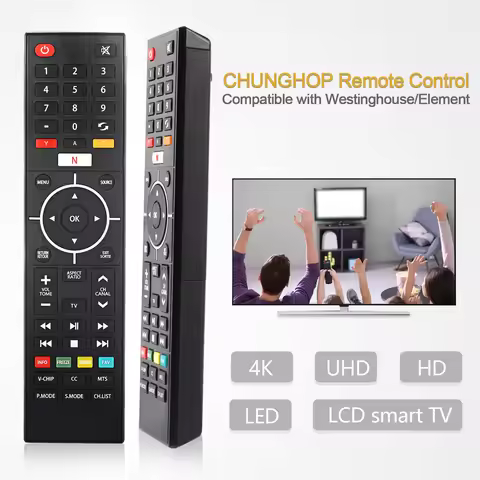 New Remote Control for Westinghouse Element UHD 4K TV WE50UB4417 WE55UB4417 WD40FB2530 ELSW3917BF E4