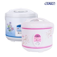 OTTO Rice cooker 1.8 Liters Model CR-180T (Mixed Colors) With Steamer Electric