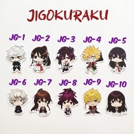 Sticker Anime Jigokuraku 1 Hell's Paradise Gabimaru Sagiri Yuzuriha